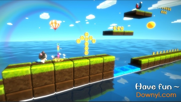 蹦蹦猫无限金币钻石版(fantasy jump) 游戏截图